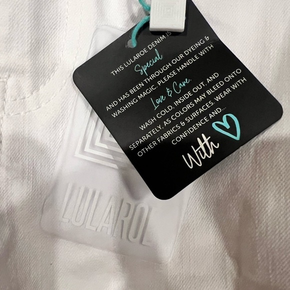 LULAROE white jeans 👖 - Picture 2 of 5